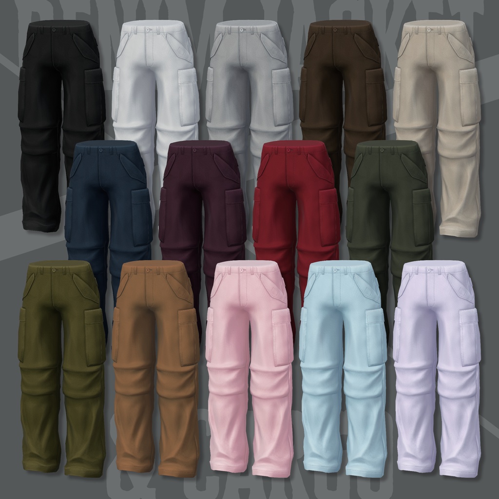 Denim Jacket & Cargo【22アバターセミ対応】