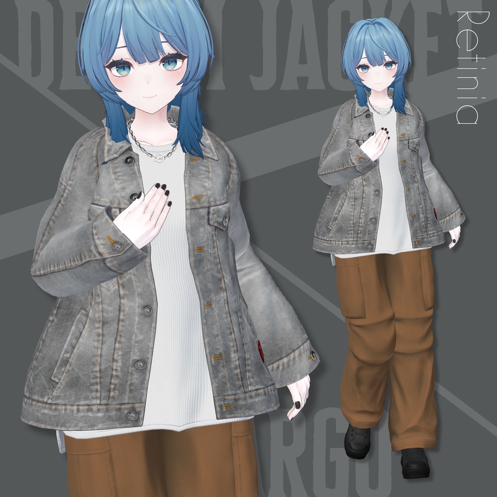 Denim Jacket & Cargo【22アバターセミ対応】