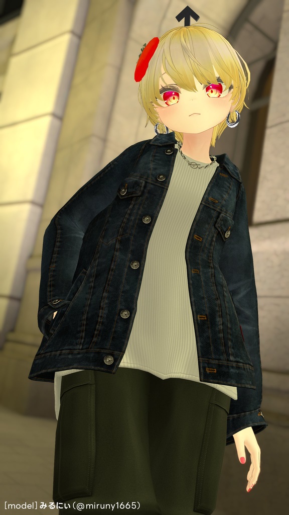 Denim Jacket & Cargo【22アバターセミ対応】