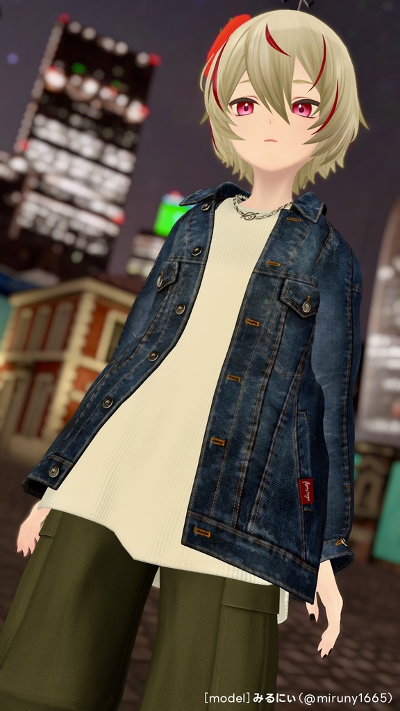 Denim Jacket & Cargo【22アバターセミ対応】