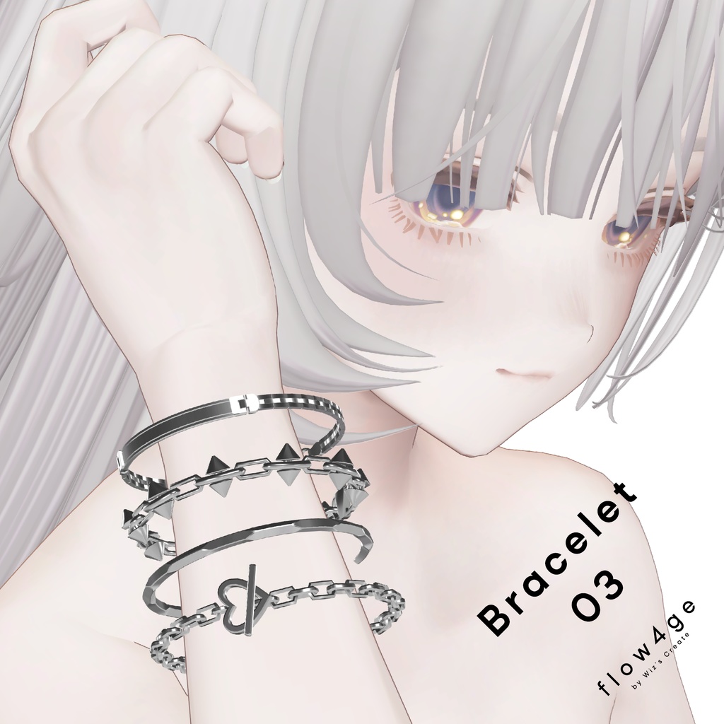 Bracelet 03【VRChat想定】