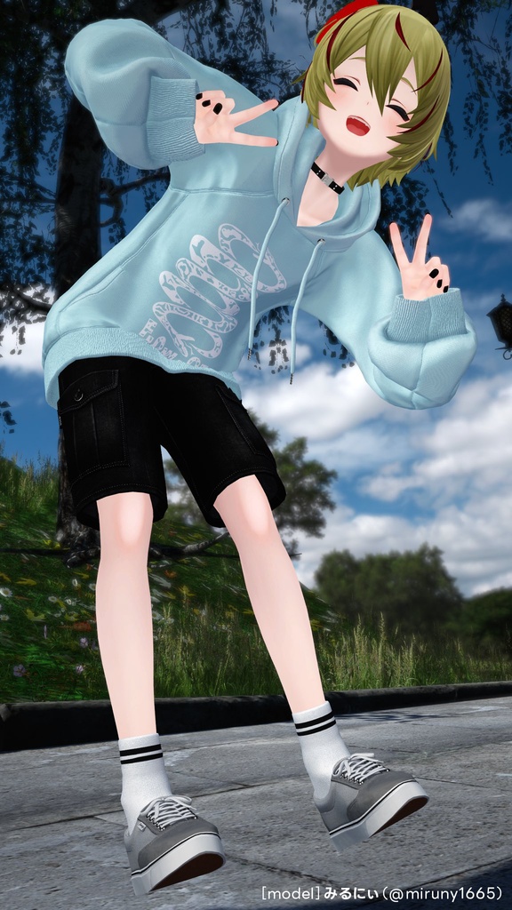 Graphic Hoodie : Undone【24アバターセミ対応】