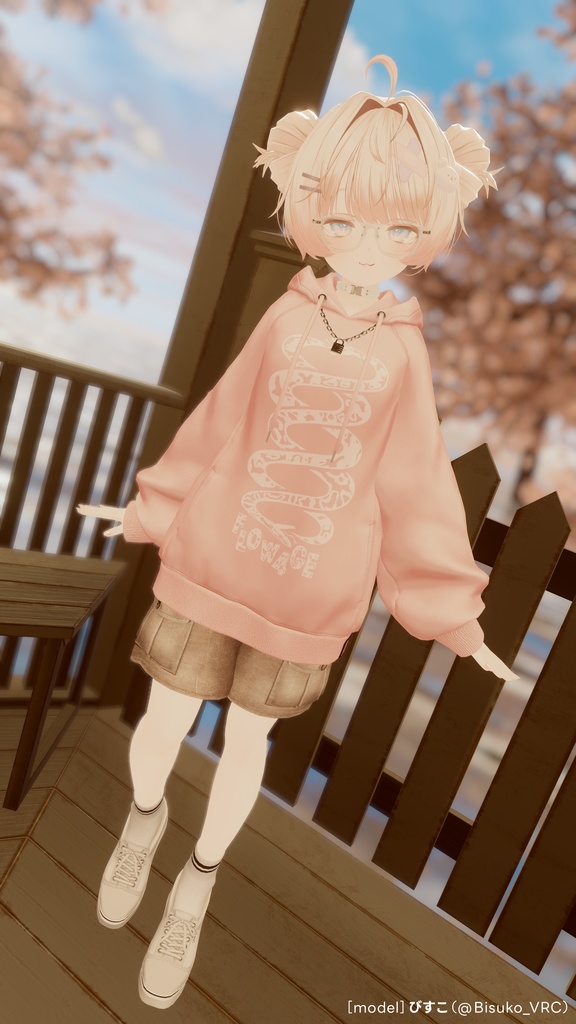 Graphic Hoodie : Undone【24アバターセミ対応】