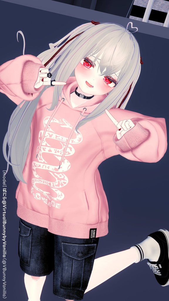 Graphic Hoodie : Undone【24アバターセミ対応】