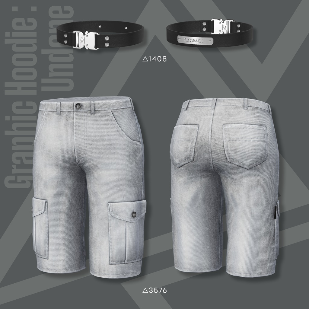 Graphic Hoodie : Undone【24アバターセミ対応】