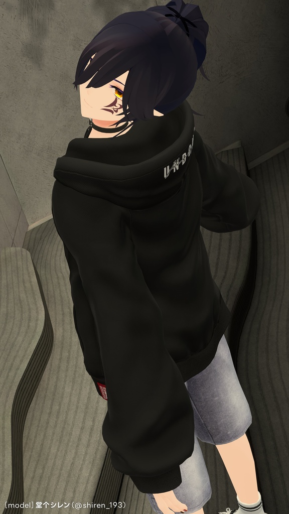 Graphic Hoodie : Undone【24アバターセミ対応】