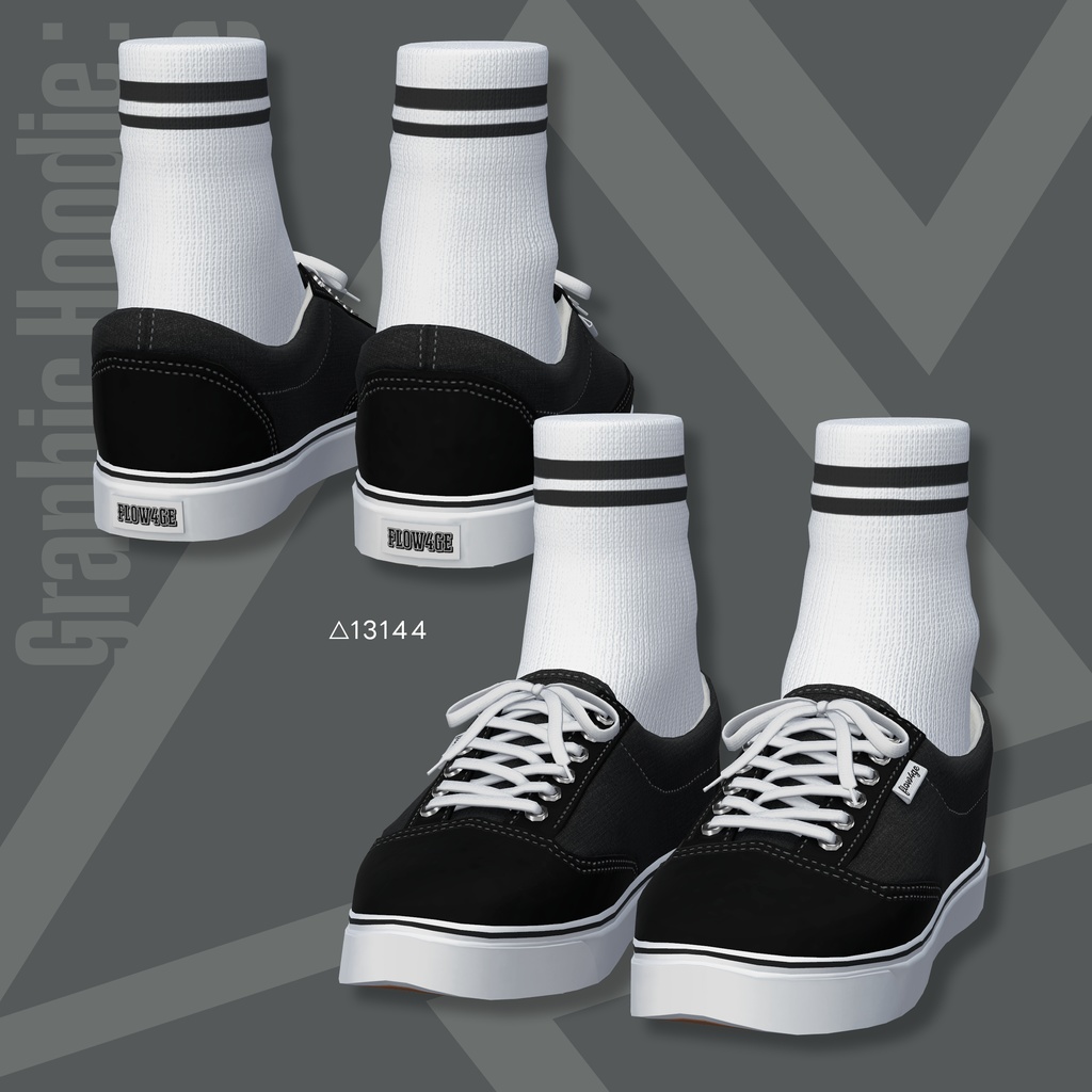 Graphic Hoodie : Undone【24アバターセミ対応】