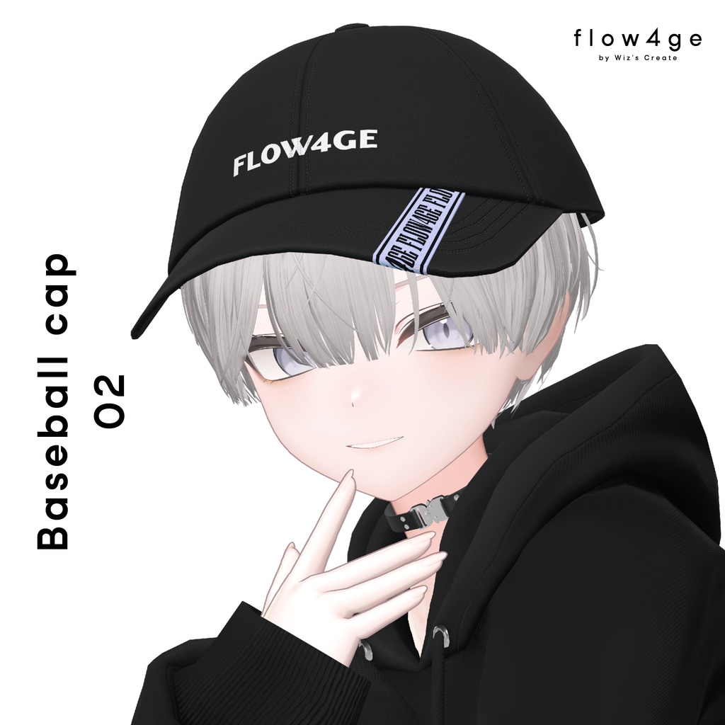 Baseball cap 02【VRChat想定】