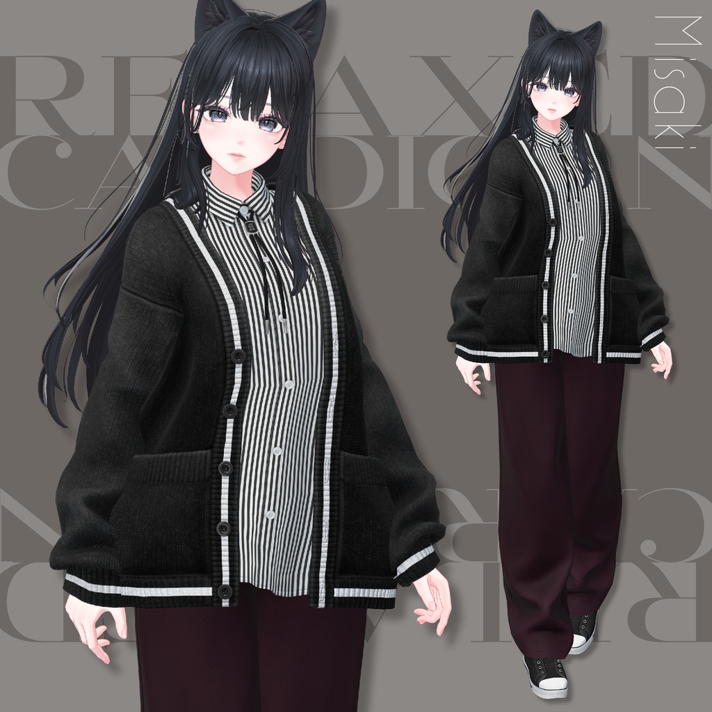 【SALE!】Relaxed Cardigan【31アバターセミ対応】