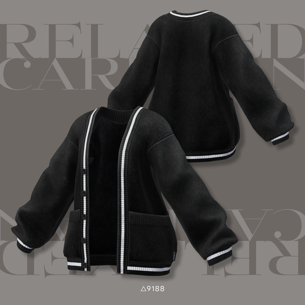 Relaxed Cardigan【25アバターセミ対応】