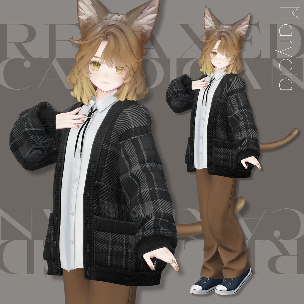 Relaxed Cardigan【25アバターセミ対応】