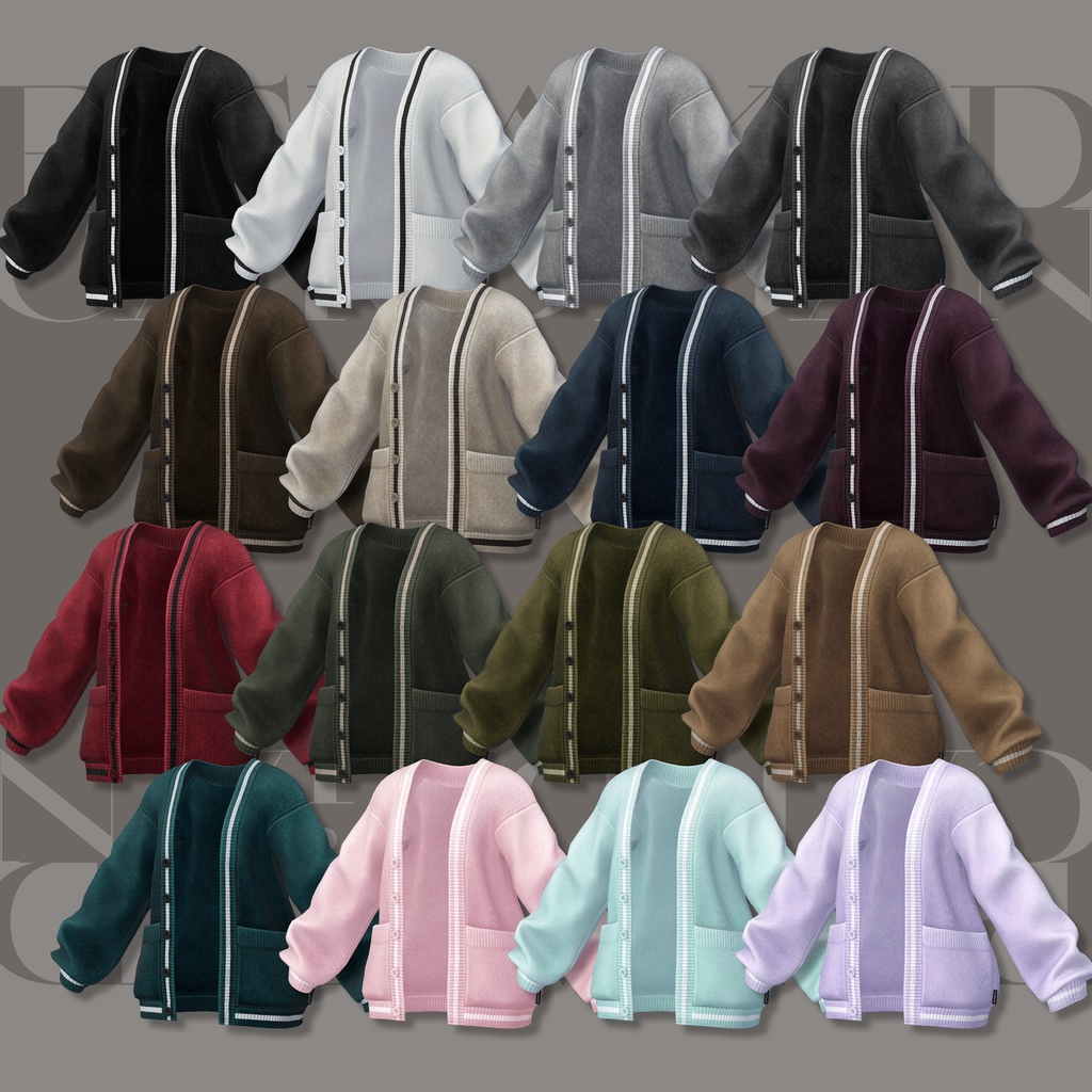 Relaxed Cardigan【25アバターセミ対応】