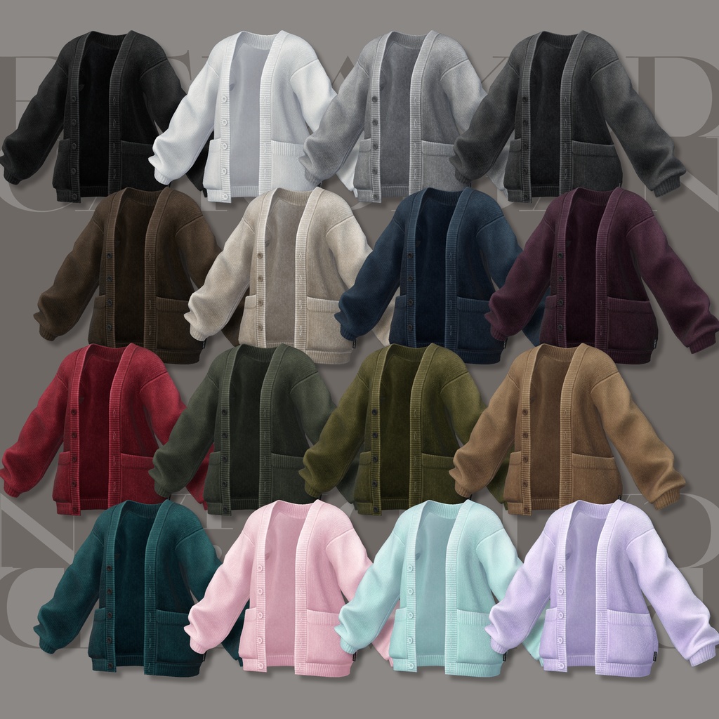 Relaxed Cardigan【25アバターセミ対応】