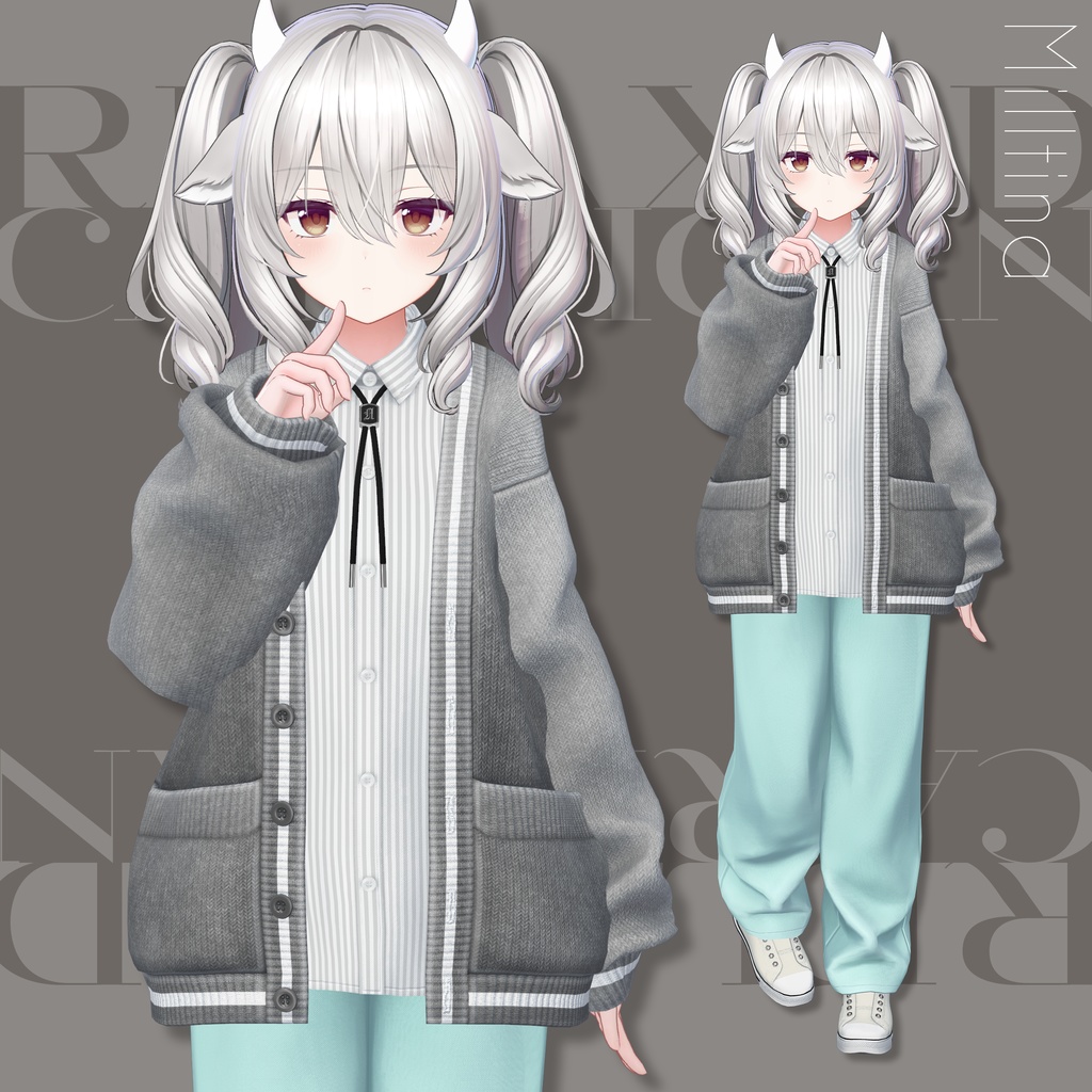 Relaxed Cardigan【25アバターセミ対応】