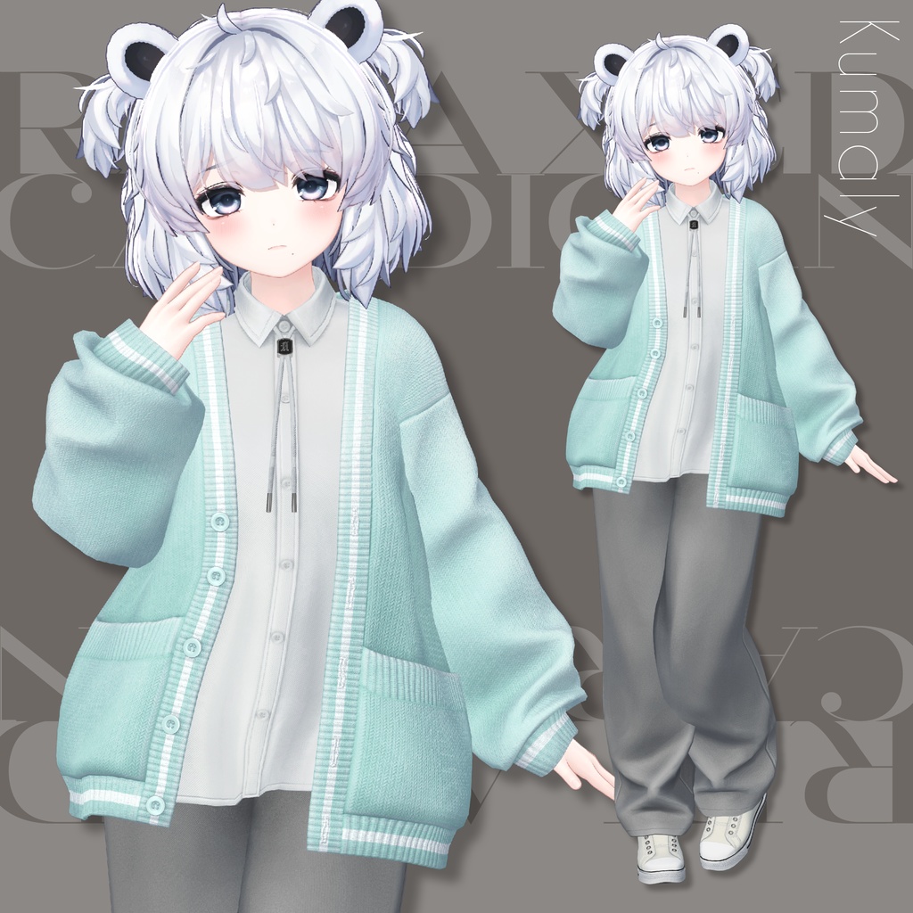 【SALE!】Relaxed Cardigan【31アバターセミ対応】