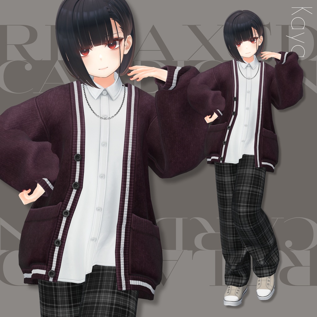 Relaxed Cardigan【25アバターセミ対応】