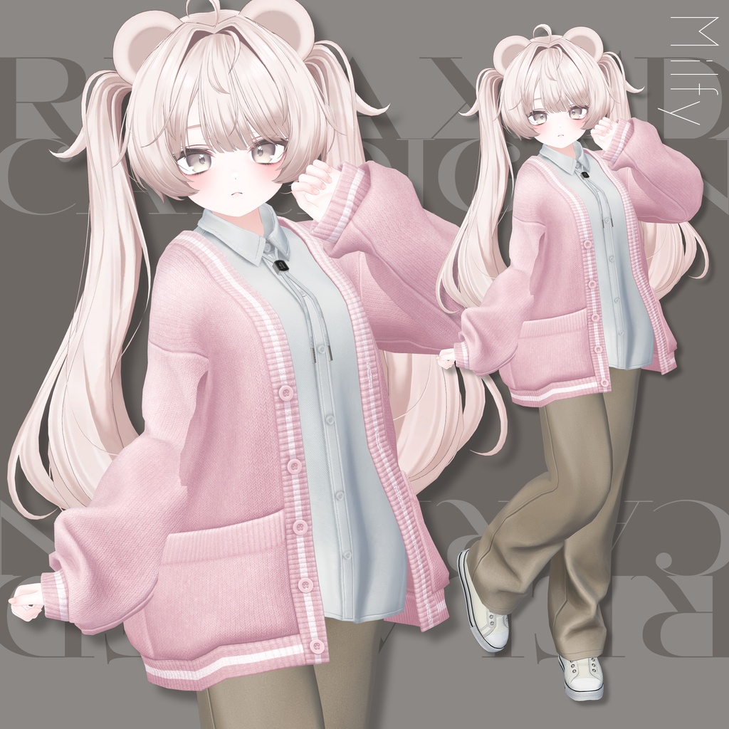 Relaxed Cardigan【25アバターセミ対応】