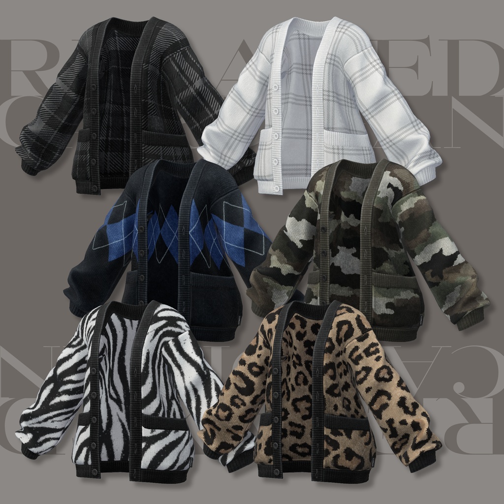 Relaxed Cardigan【25アバターセミ対応】