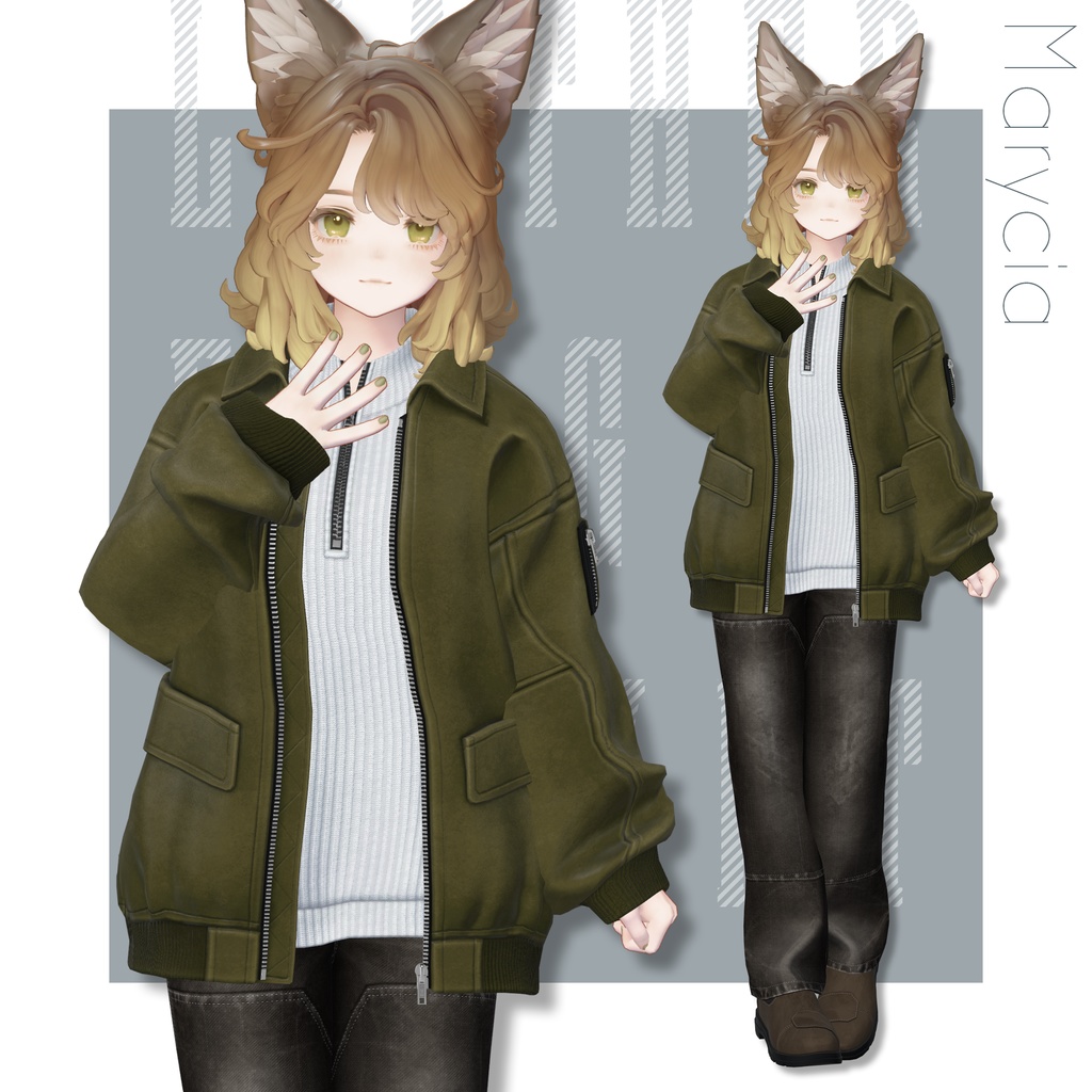 Leather Flight Jacket【25アバターセミ対応】