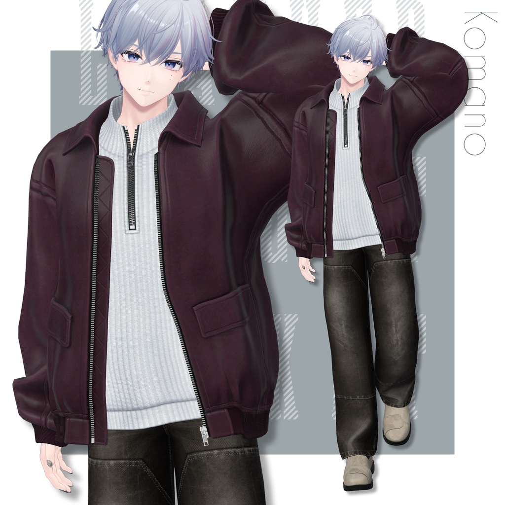 Leather Flight Jacket【25アバターセミ対応】