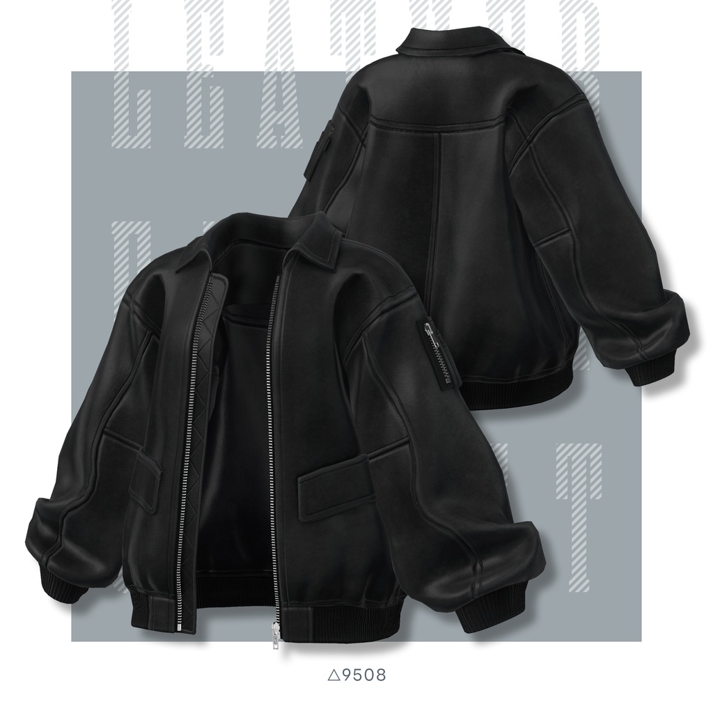 Leather Flight Jacket【25アバターセミ対応】