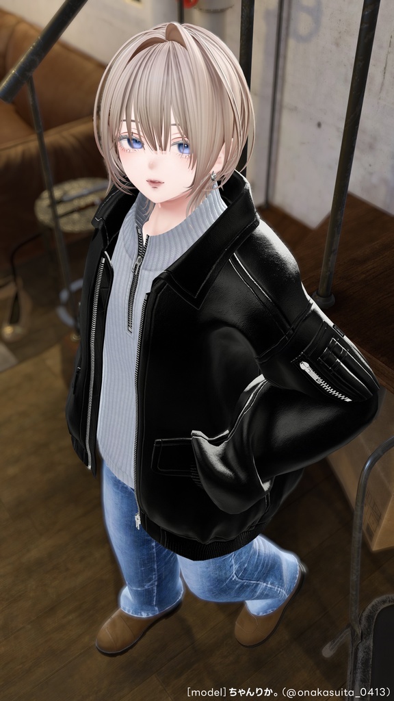 Leather Flight Jacket【25アバターセミ対応】