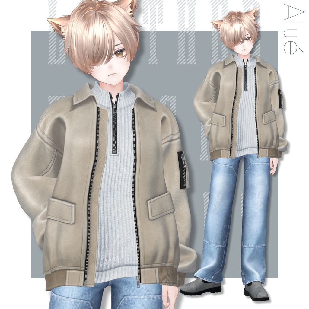 Leather Flight Jacket【25アバターセミ対応】