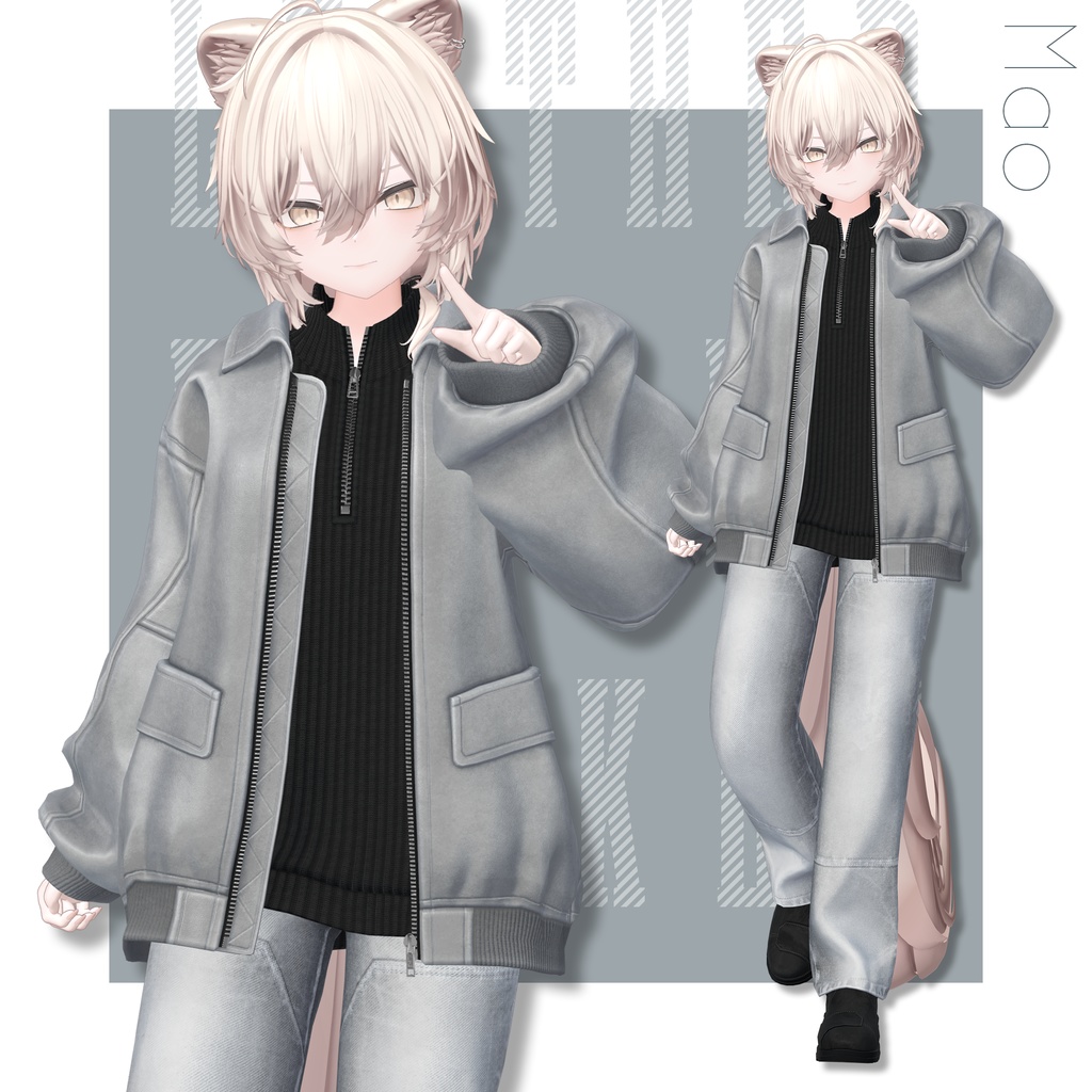 Leather Flight Jacket【25アバターセミ対応】