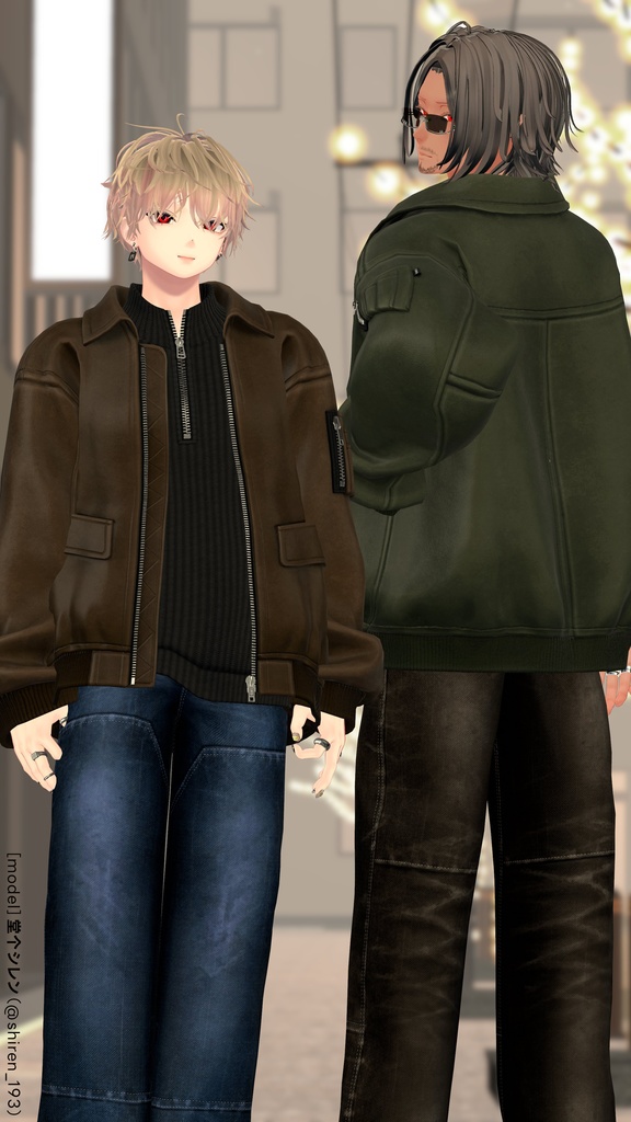 Leather Flight Jacket【25アバターセミ対応】