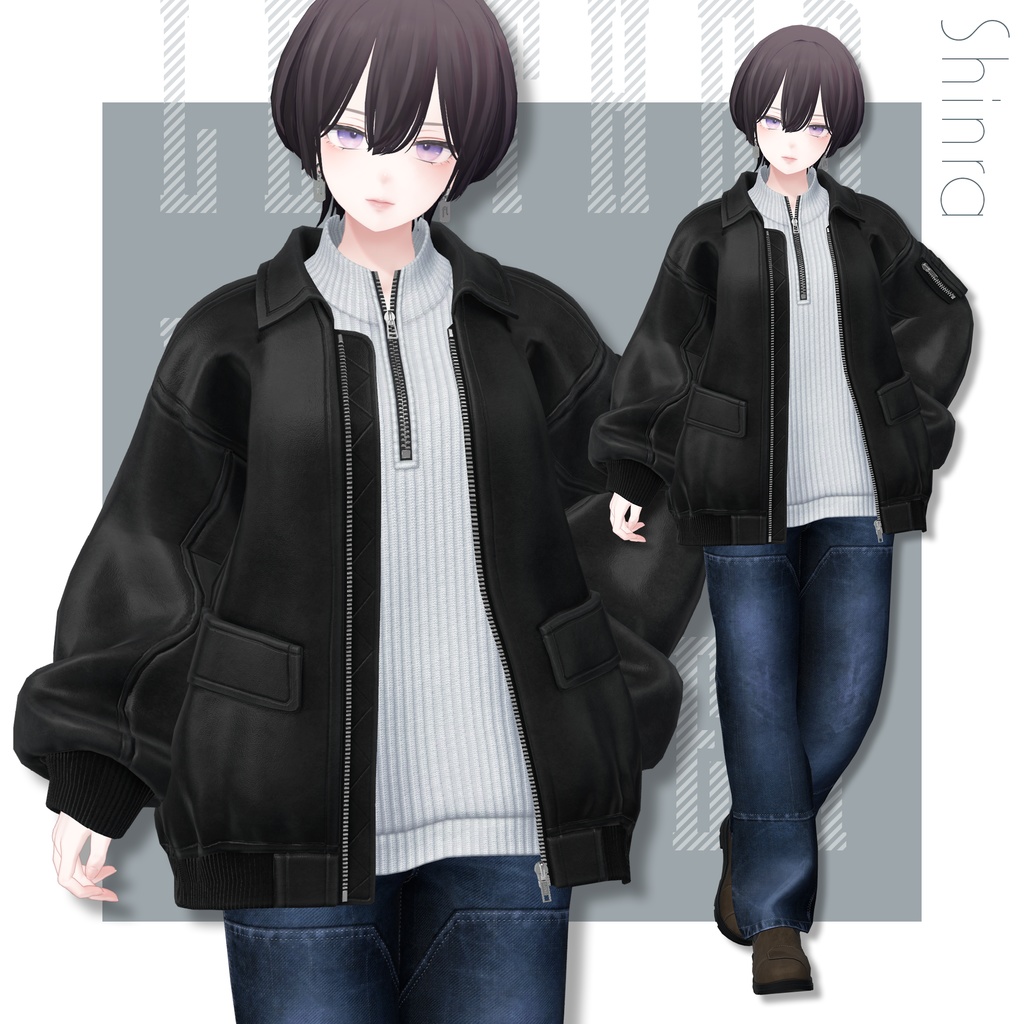 Leather Flight Jacket【25アバターセミ対応】