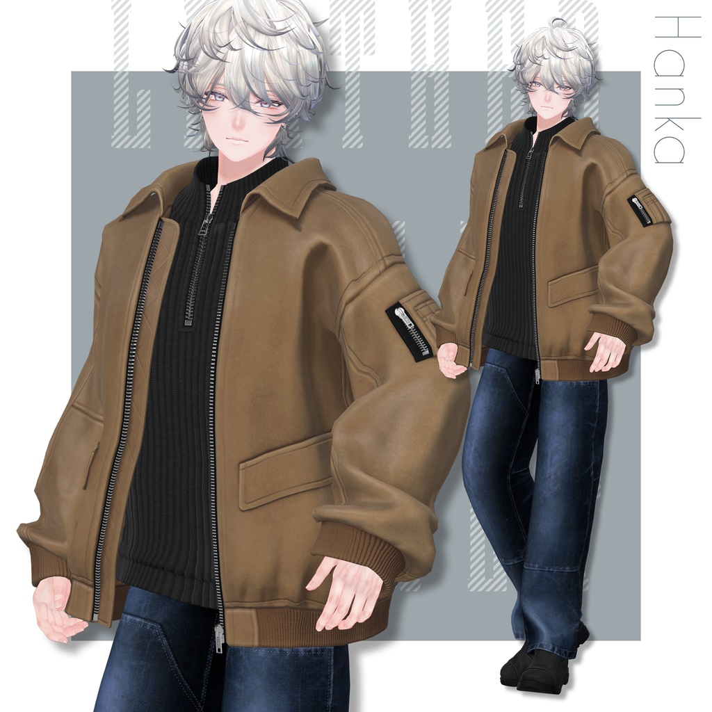 Leather Flight Jacket【25アバターセミ対応】