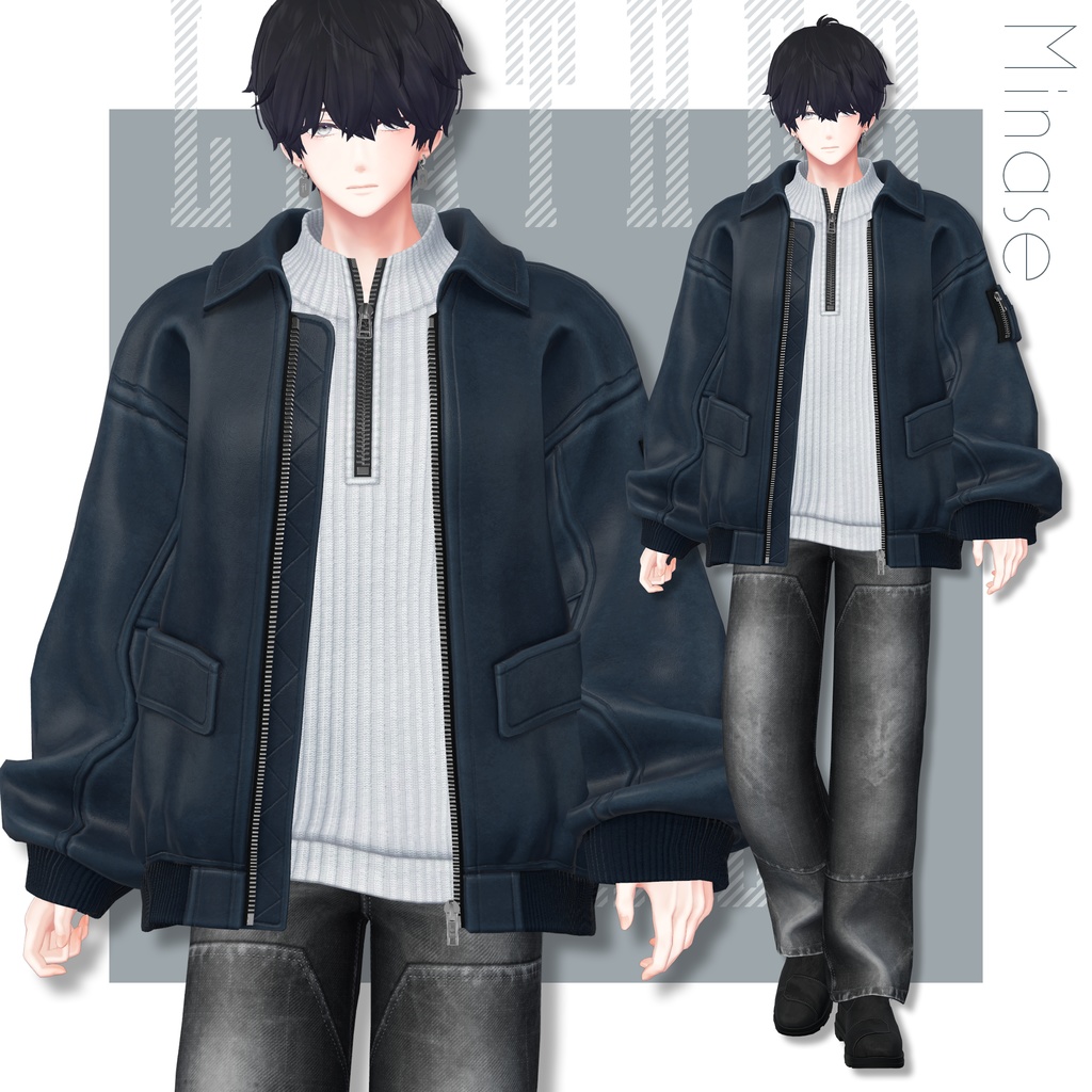 Leather Flight Jacket【25アバターセミ対応】