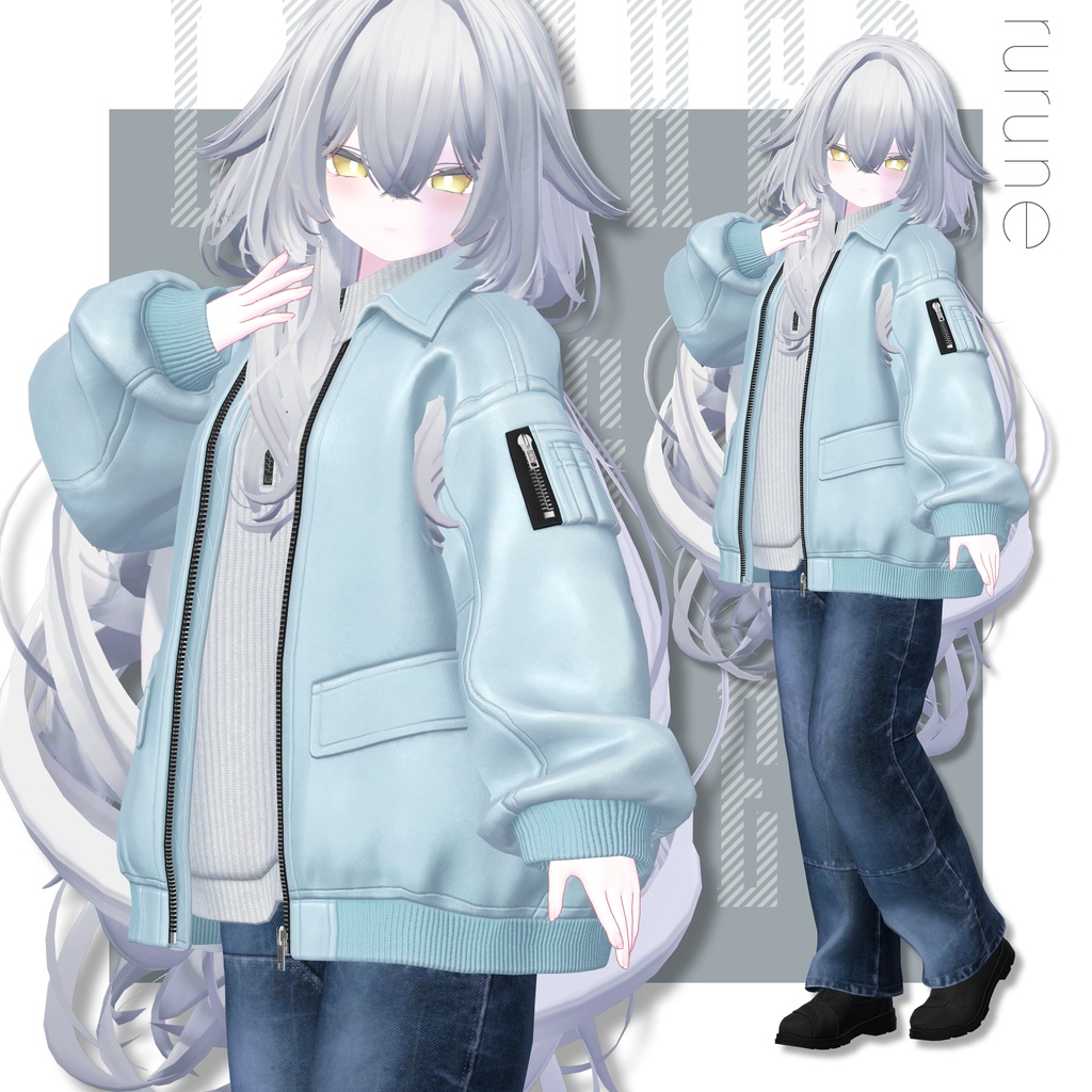 Leather Flight Jacket【25アバターセミ対応】