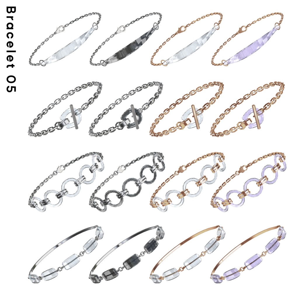 Bracelet 05【VRChat想定】