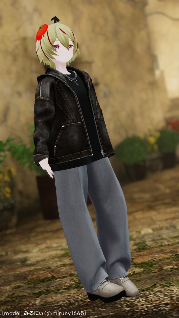 【SALE!】Denim Hoodie【25アバターセミ対応】