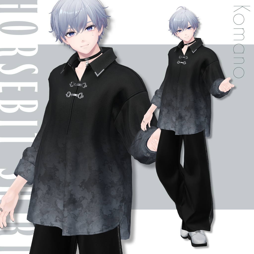 【SALE!】Horsebit Shirt【25アバターセミ対応】