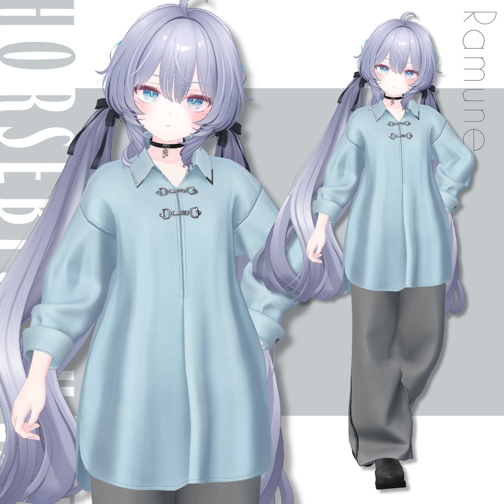 【SALE!】Horsebit Shirt【25アバターセミ対応】