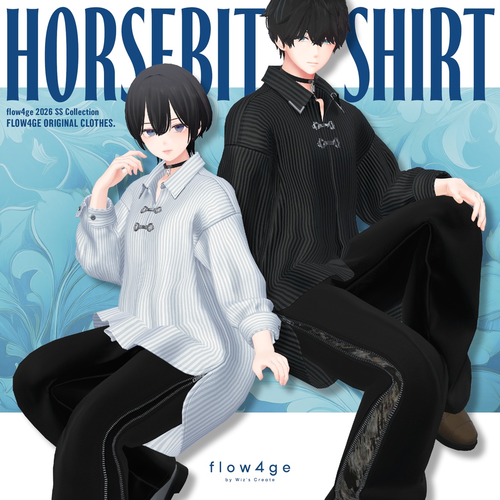 【SALE!】Horsebit Shirt【25アバターセミ対応】