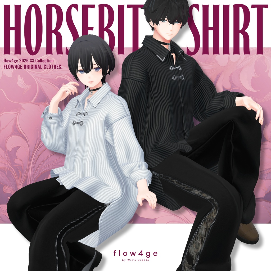 Horsebit Shirt【25アバターセミ対応】