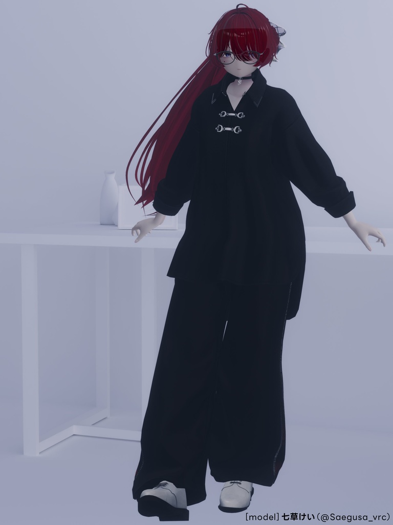 【SALE!】Horsebit Shirt【25アバターセミ対応】