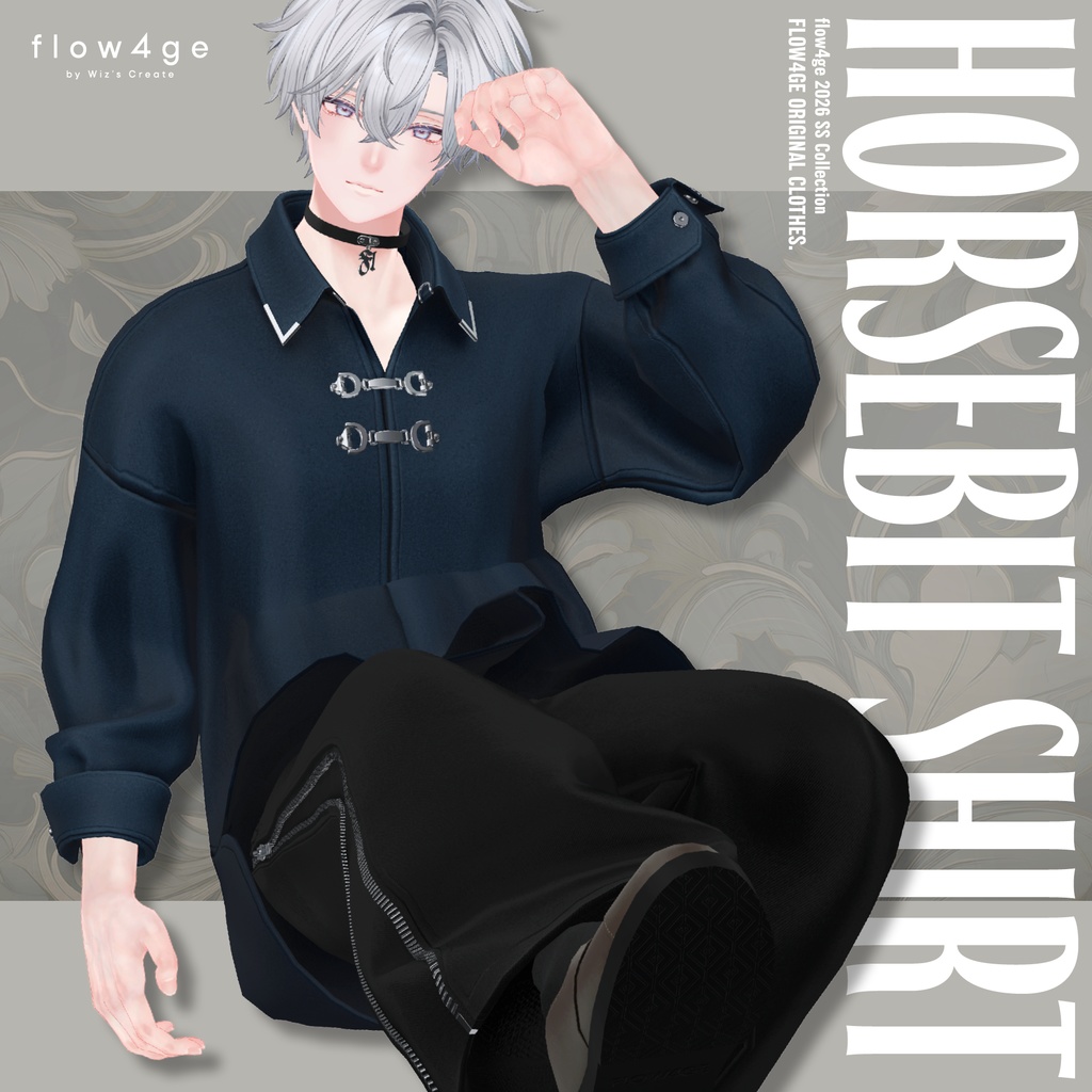 Horsebit Shirt【25アバターセミ対応】
