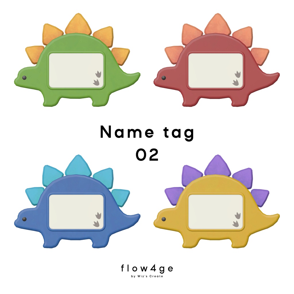 Name tag 02【VRChat想定】