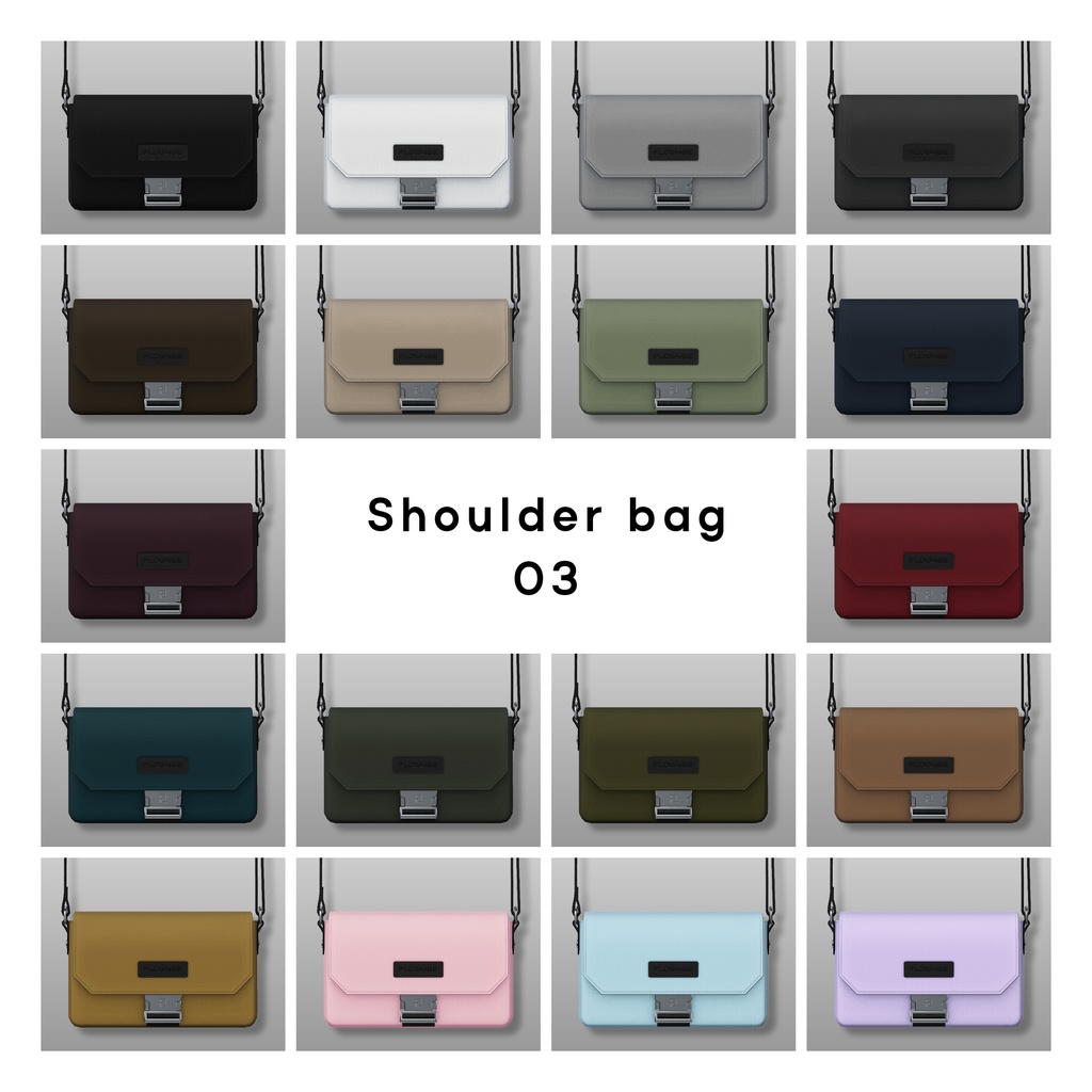 Shoulder bag 03【VRChat想定】