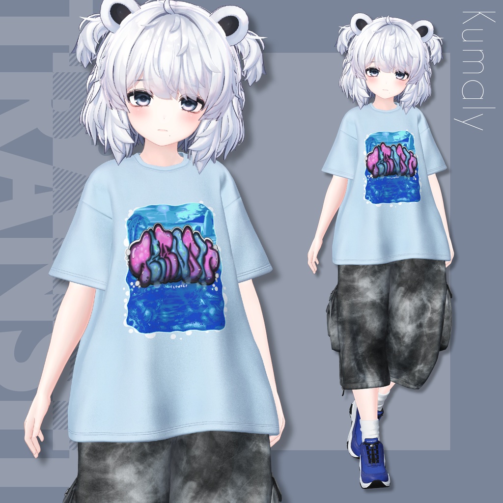 【SALE!】Graphic T-shirt : TRANSIT【25アバターセミ対応】