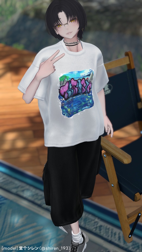 【SALE!】Graphic T-shirt : TRANSIT【25アバターセミ対応】