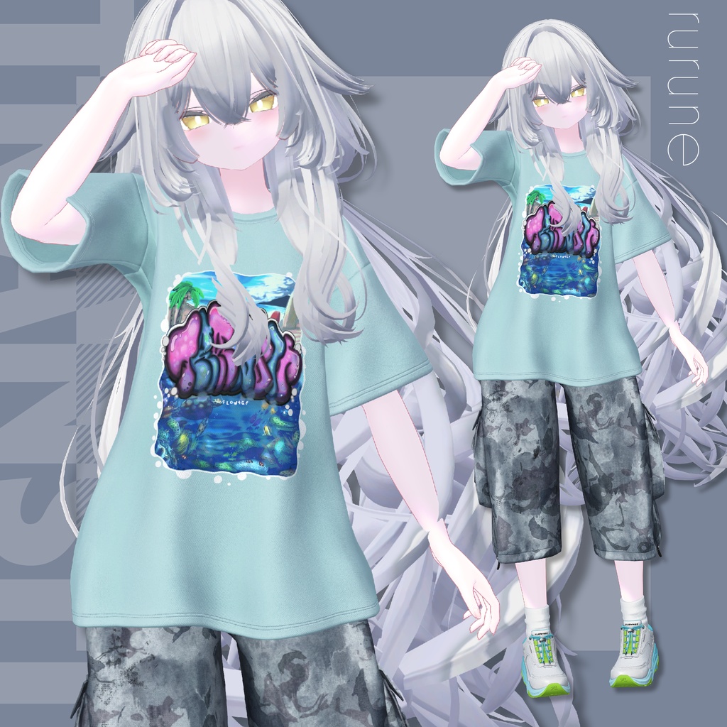 【SALE!】Graphic T-shirt : TRANSIT【25アバターセミ対応】