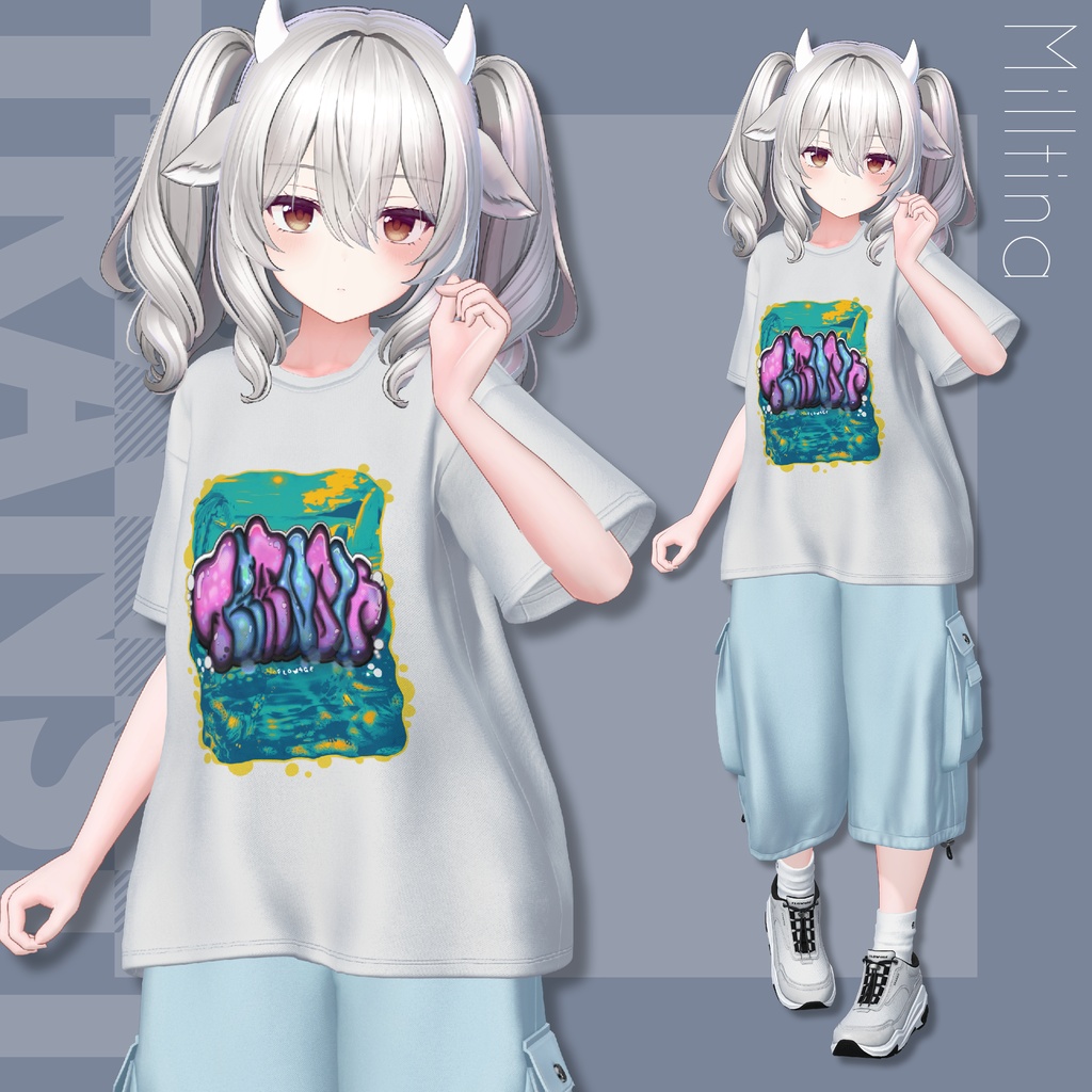 【SALE!】Graphic T-shirt : TRANSIT【25アバターセミ対応】