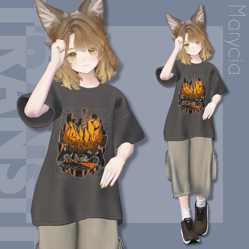 【SALE!】Graphic T-shirt : TRANSIT【25アバターセミ対応】