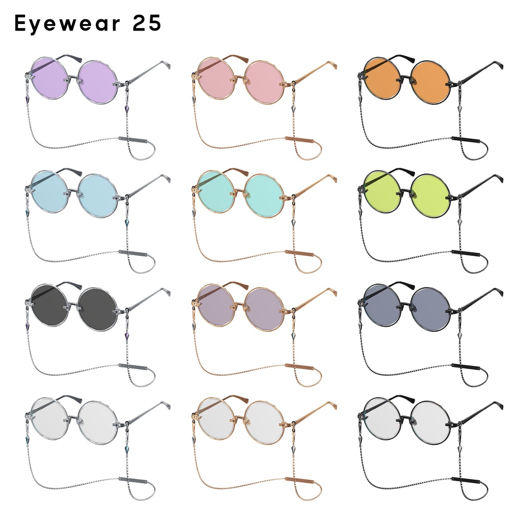 Eyewear 25【VRChat想定】