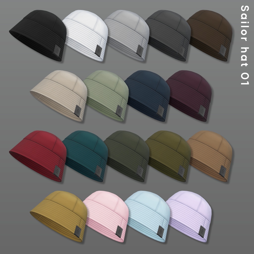 Sailor hat 01【VRChat想定】